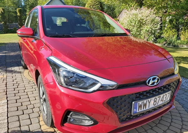 Hyundai i20 cena 52700 przebieg: 39400, rok produkcji 2020 z Wyszków małe 172